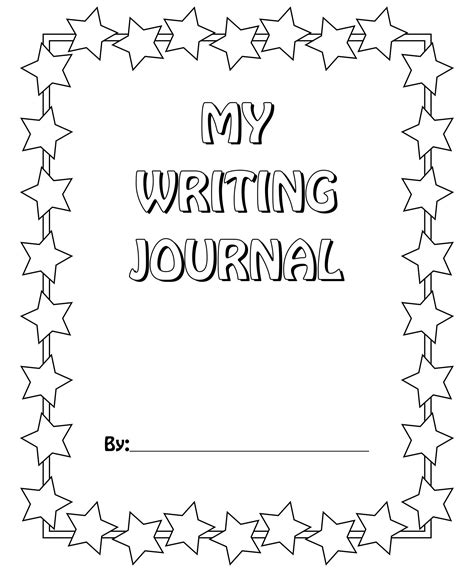Journal Cover Printable